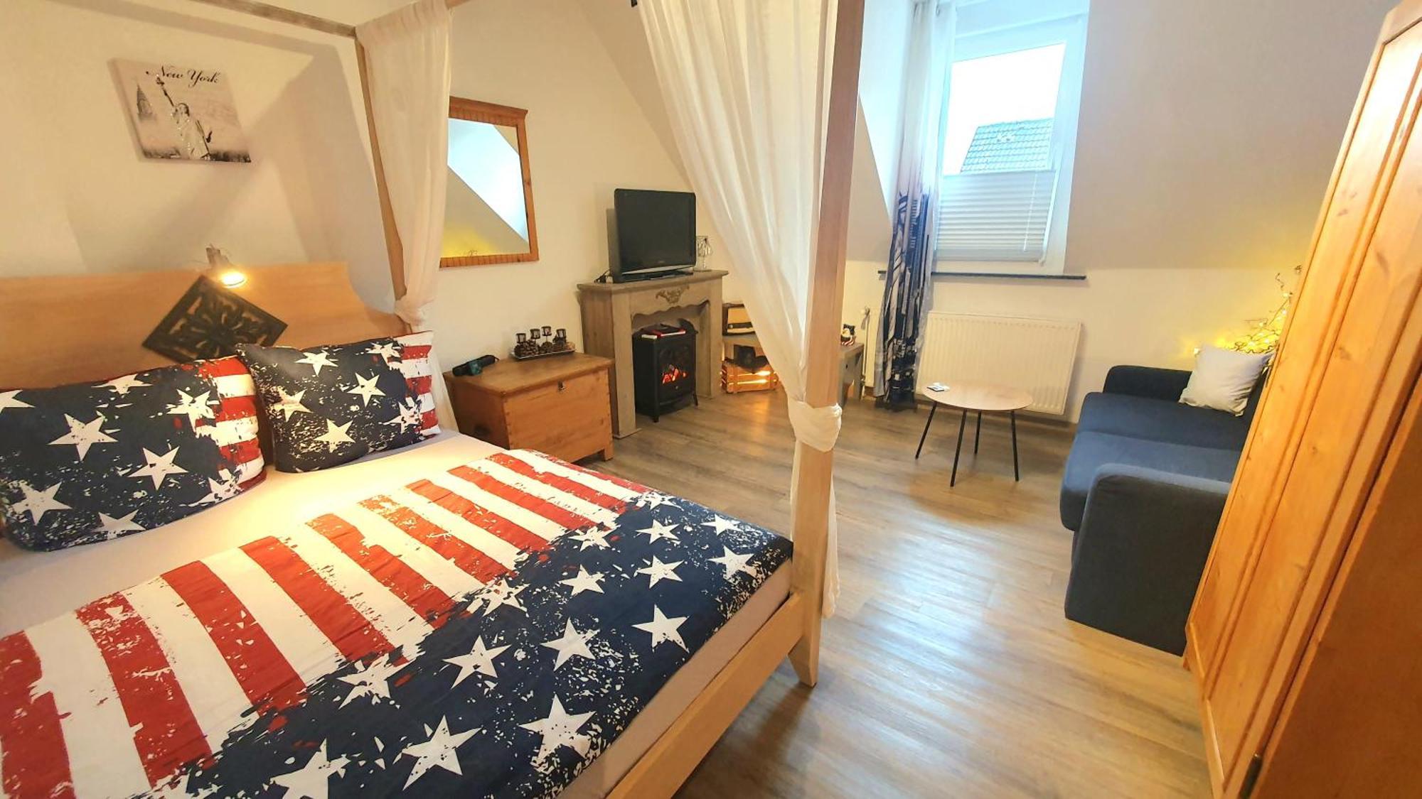 Frankes Sleep Inn, 4, 2, 1 Raumwohnungen, Sauna フェルバート エクステリア 写真